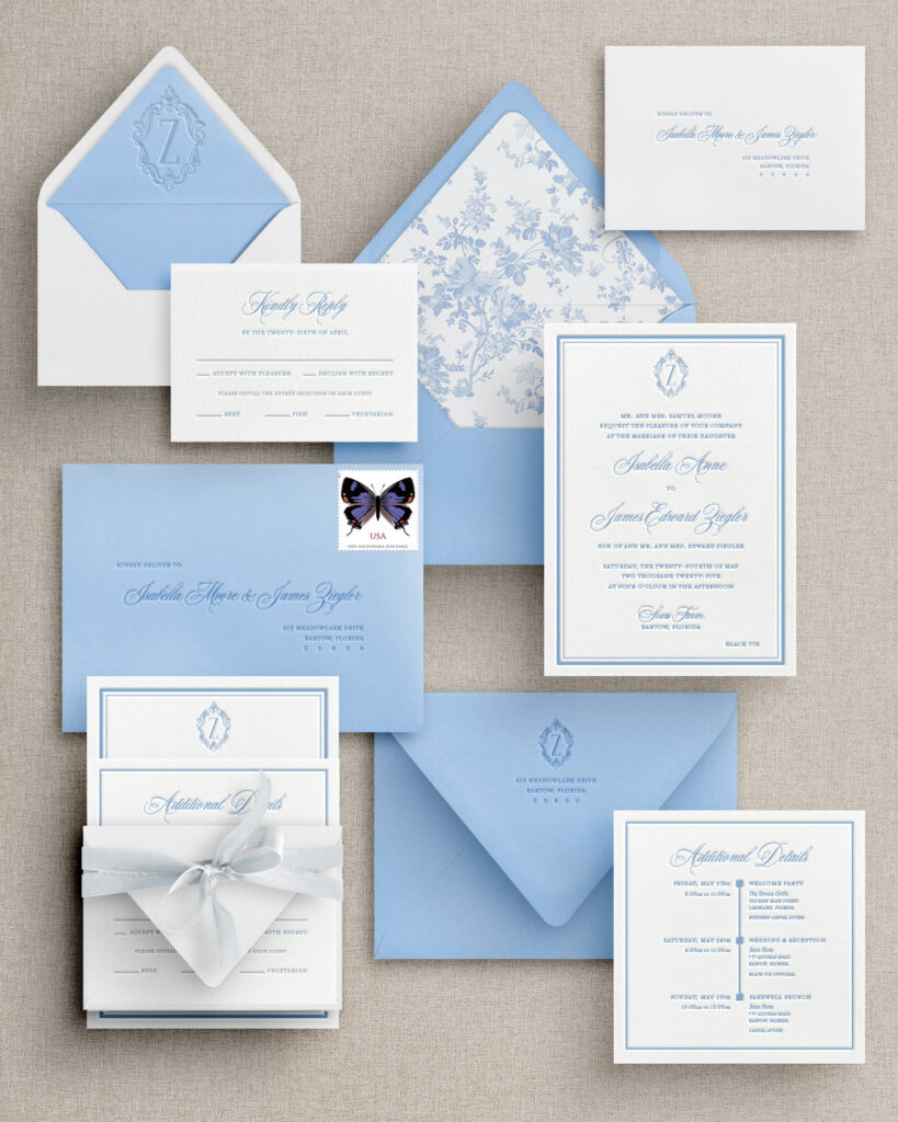 luxury wedding stationery designer; custom wedding invitations; wedding invitation design; Paper Ink Designs; luxury invitation suite