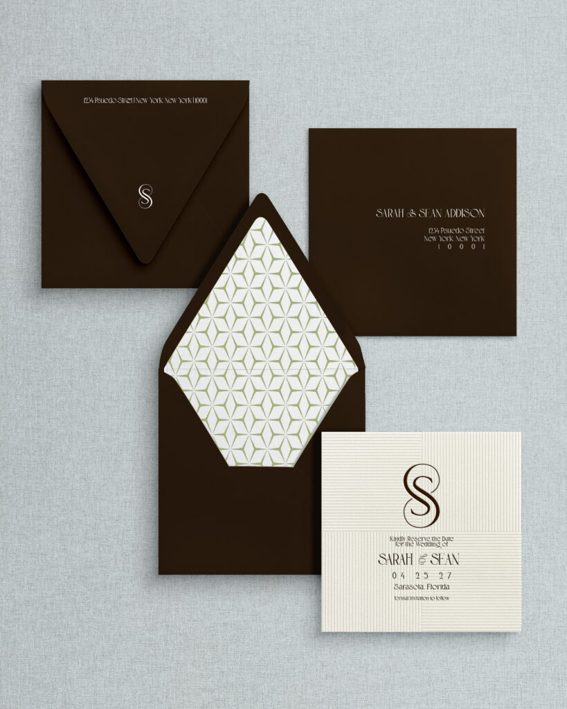 luxury wedding stationery designer; custom wedding invitations; wedding invitation design; Paper Ink Designs; wedding invitation style